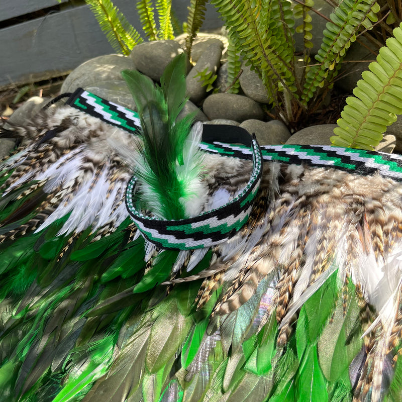 Emerald Green Coque Contemporary Kākahu