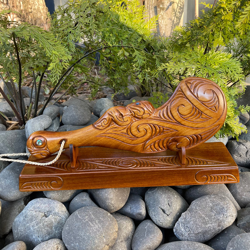 Carved Wahaika