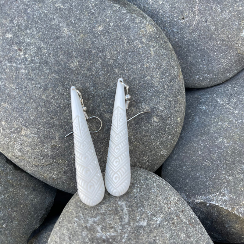 Bone Earrings