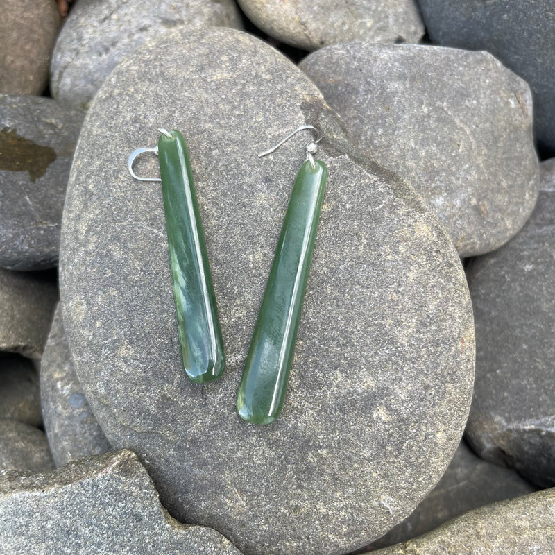 Greenstone Earrings