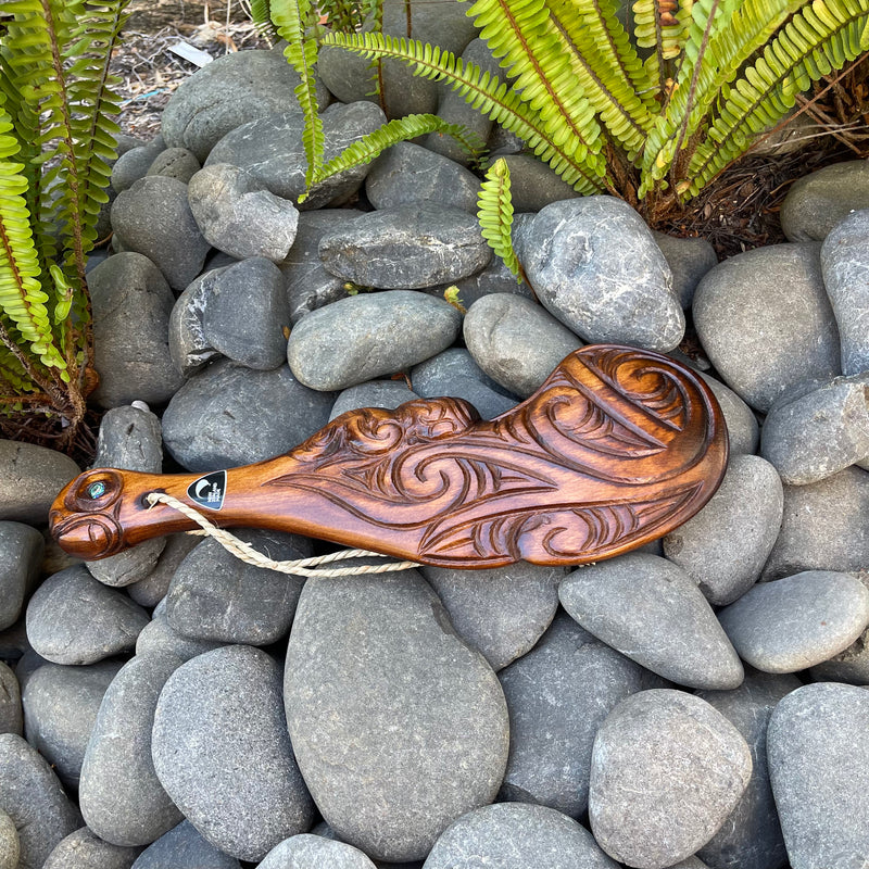 Ati Designs Carved Wahaika – Tarati Design