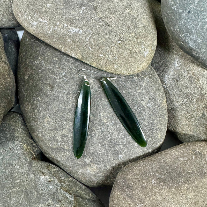 Greenstone Roimata Earrings