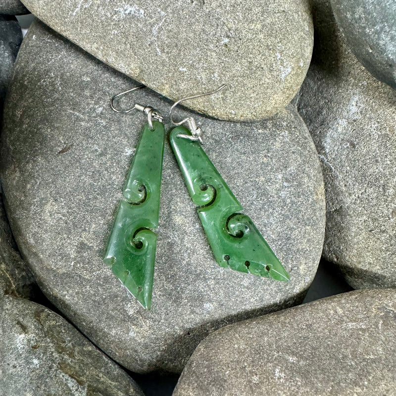 Greenstone Earrings