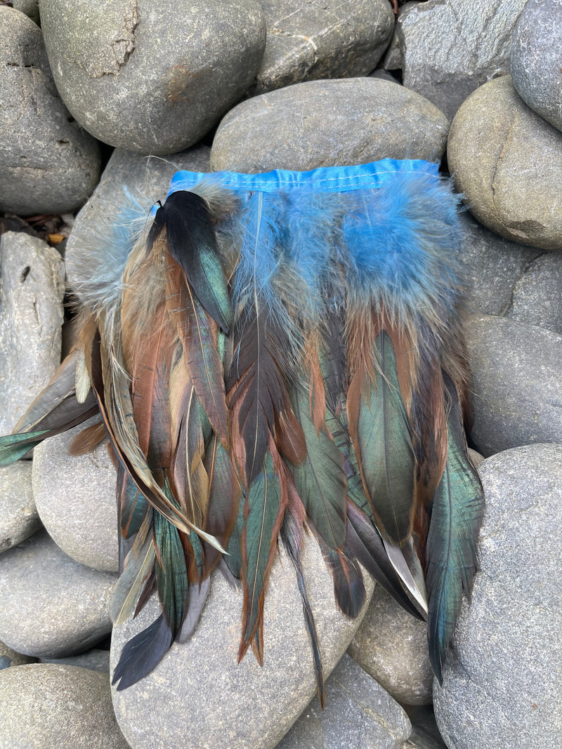 Pale Blue  Coque Feathers