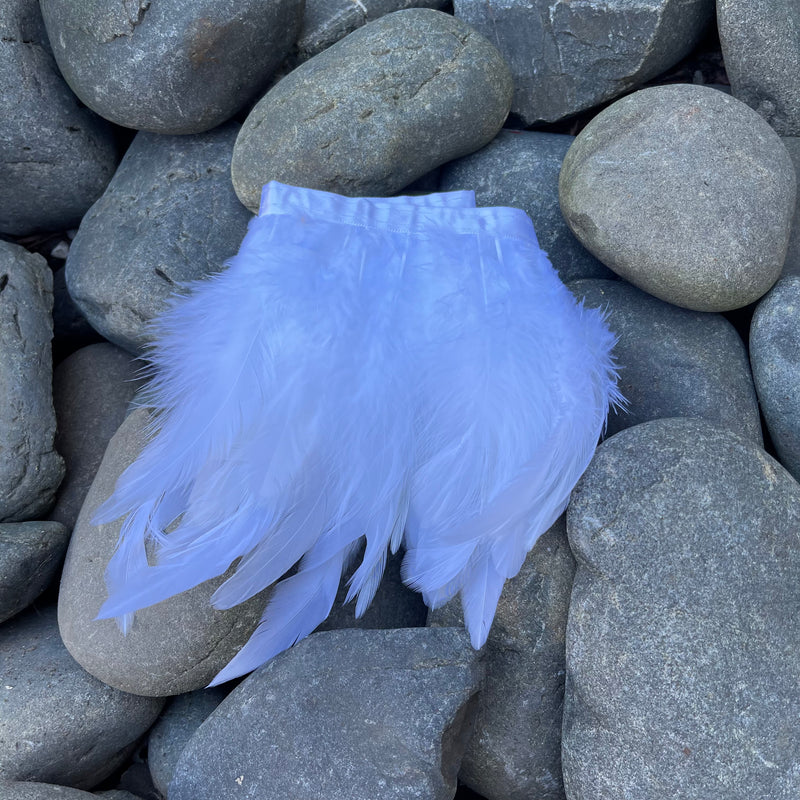 White Coque Feathers