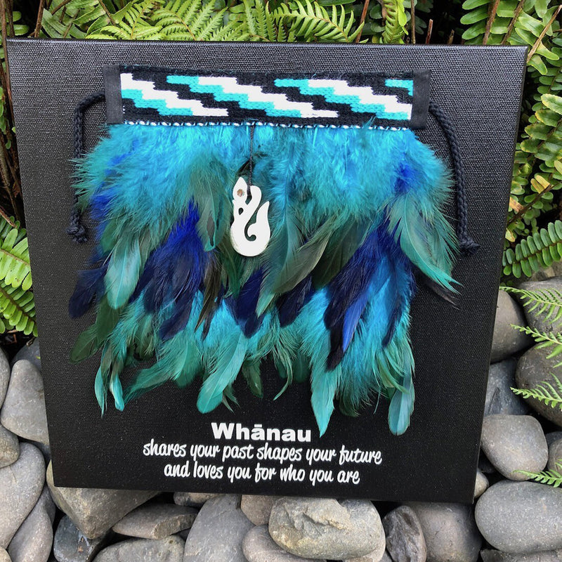 "Whānau Shares Your Past Shapes Your Future And Loves You For Who You Are" Wall Art